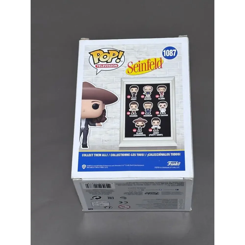 Funko Pop! Seinfeld - Elaine in Sombrero Vinyl Bobble Toy Figure 1087